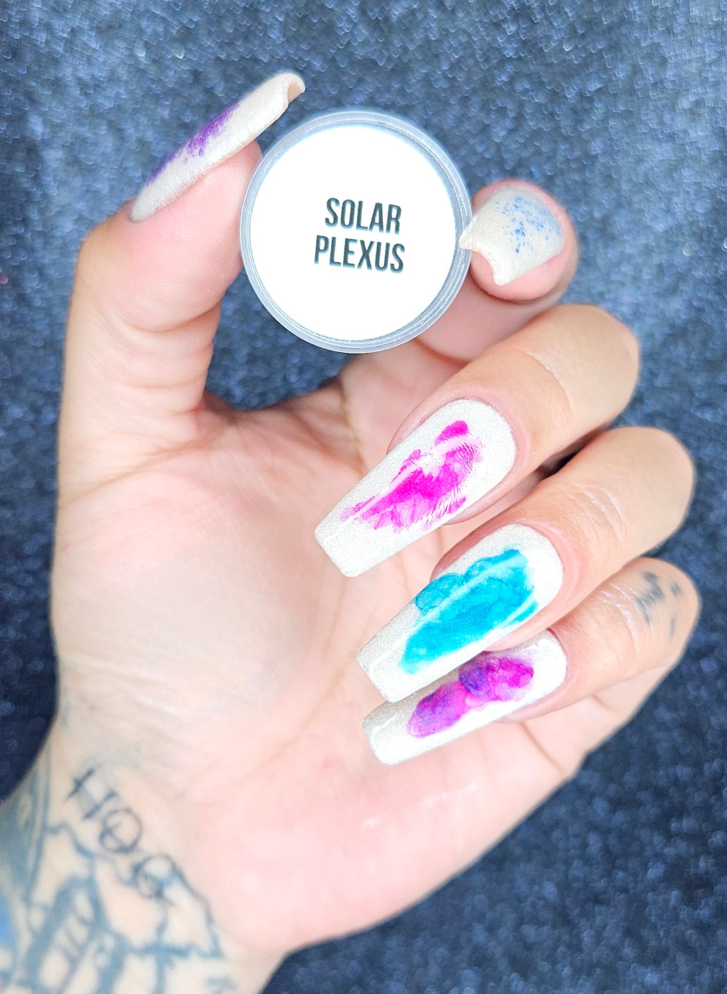 Acrylic Dip Powder For Nails- Chakra Collection- Solar Plexus