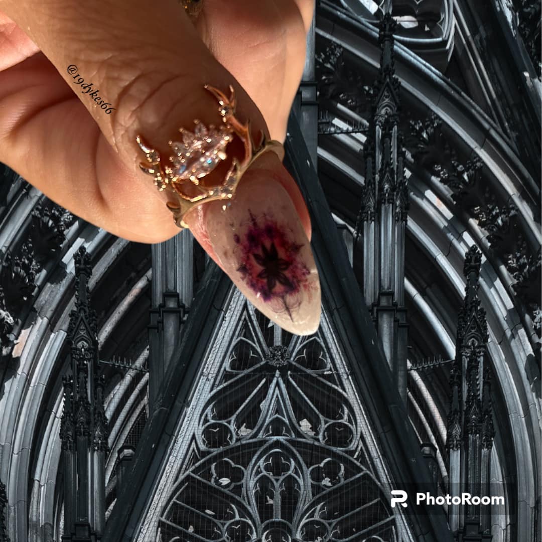 Gothic Thorns - Nail Art Mani Sheet