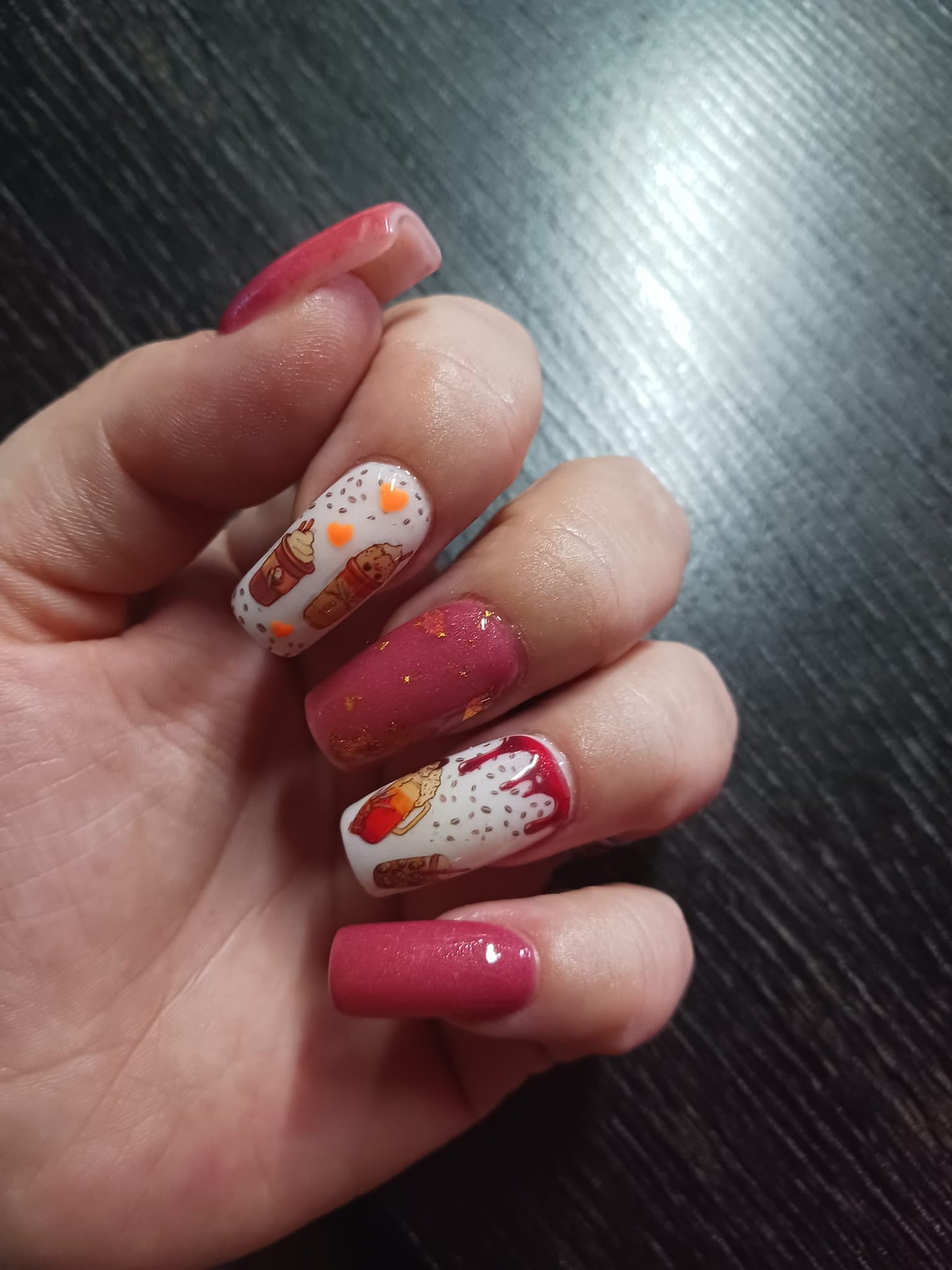Halloween Decals For Nails- Death By Coffee