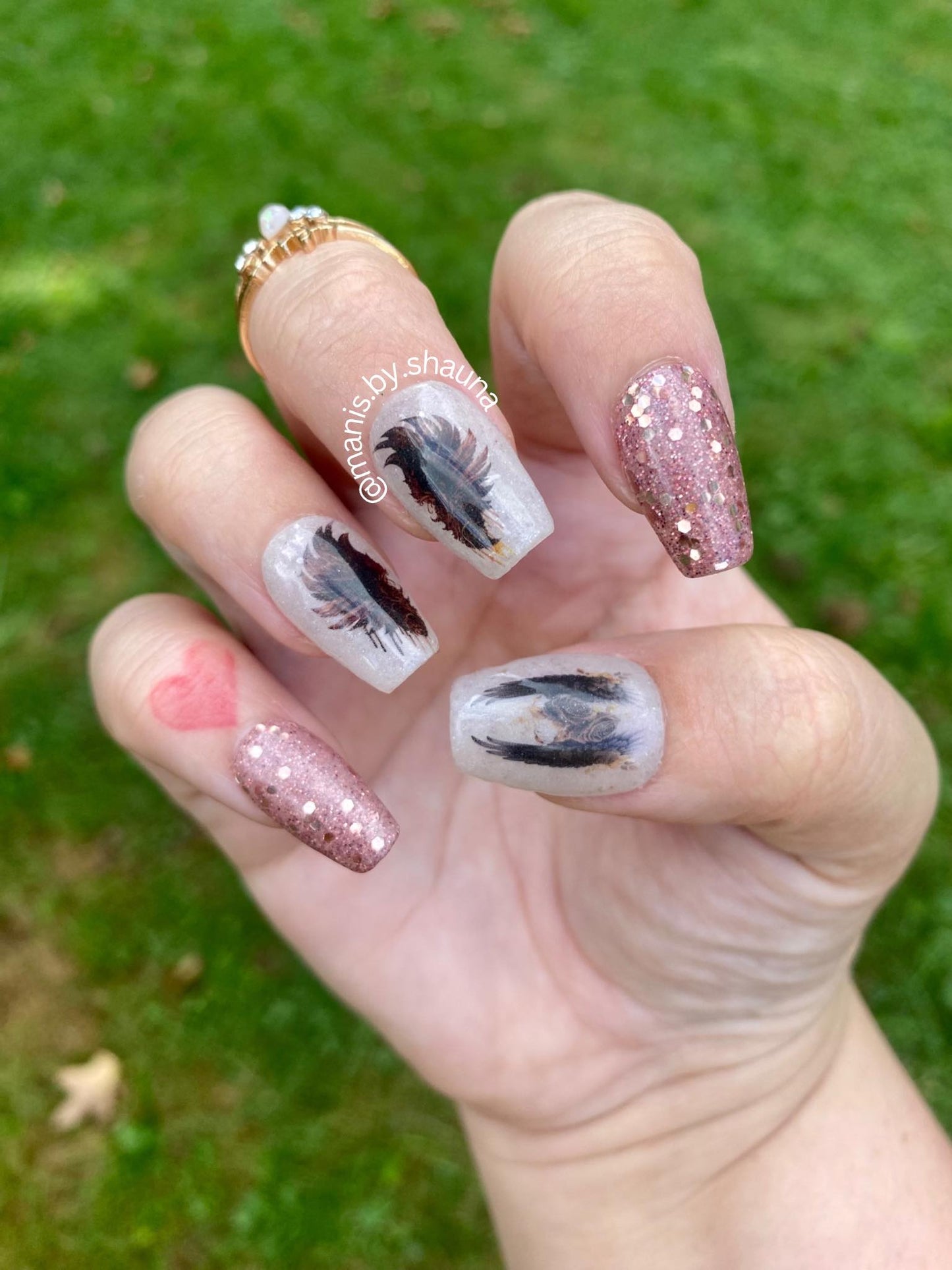 Fallen Wings - Gothic Decals For Nails