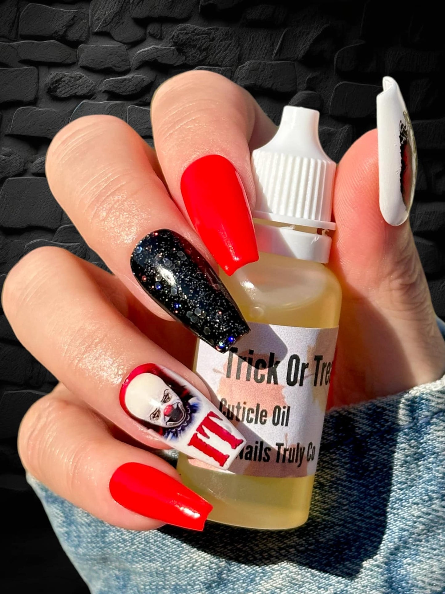 Halloween Horror Decals For Nails- Gorgie