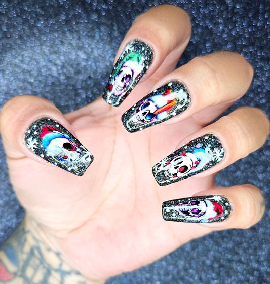 Christmas Is In My Bones- Decals For Nails