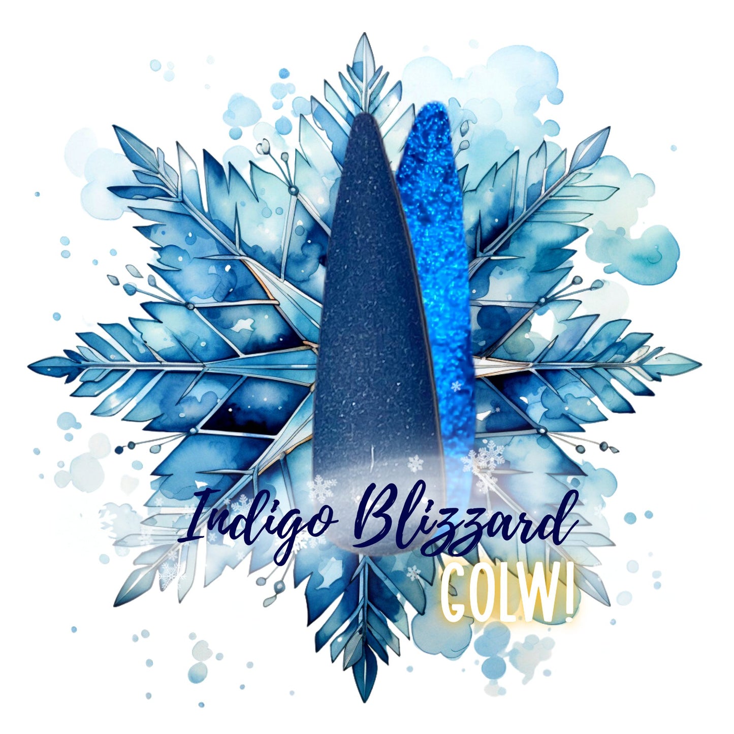 Indigo Blizzard - Winter GLOW Dip