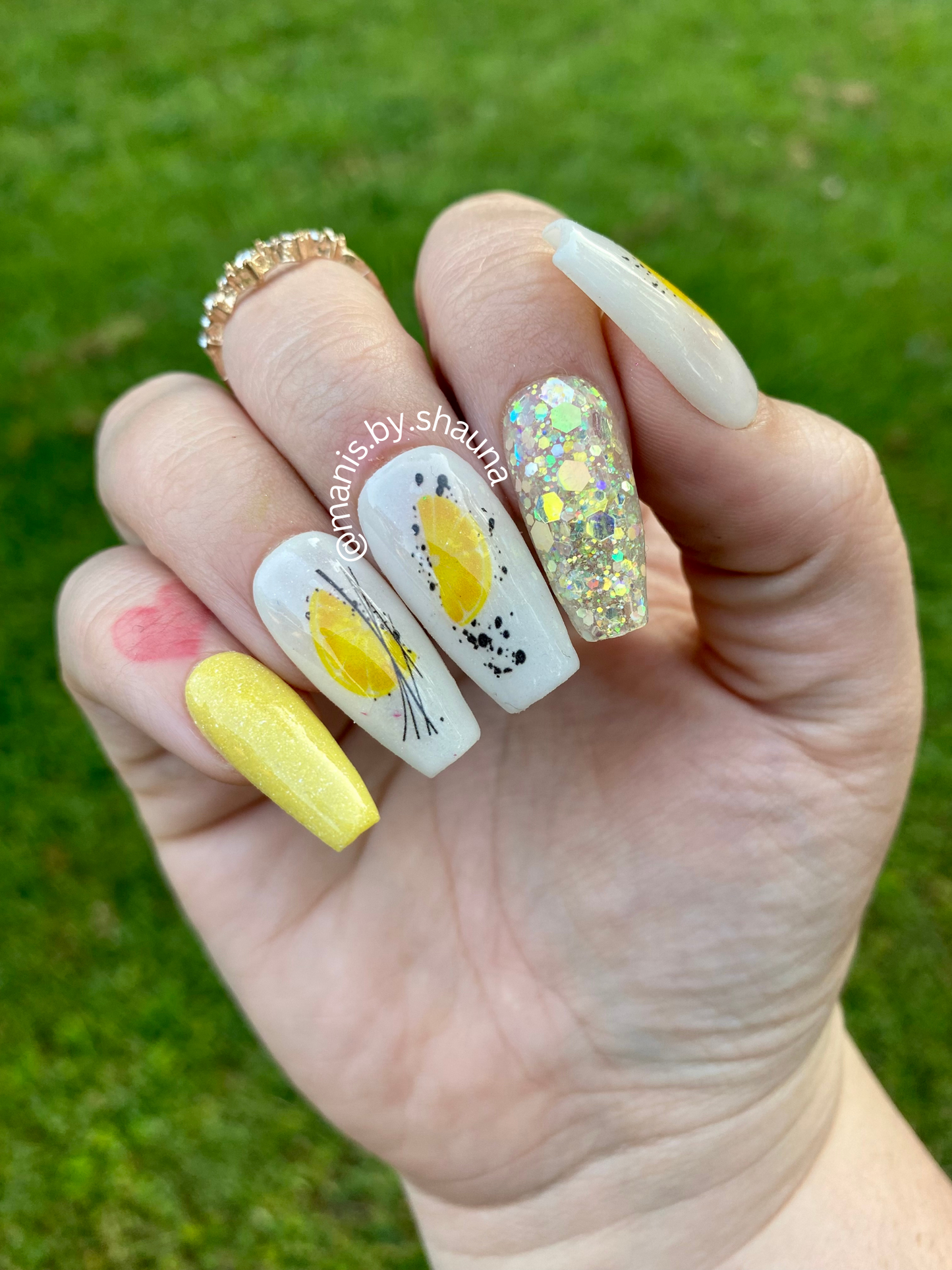 When Summer Gives You Lemons- Nail Art Decals