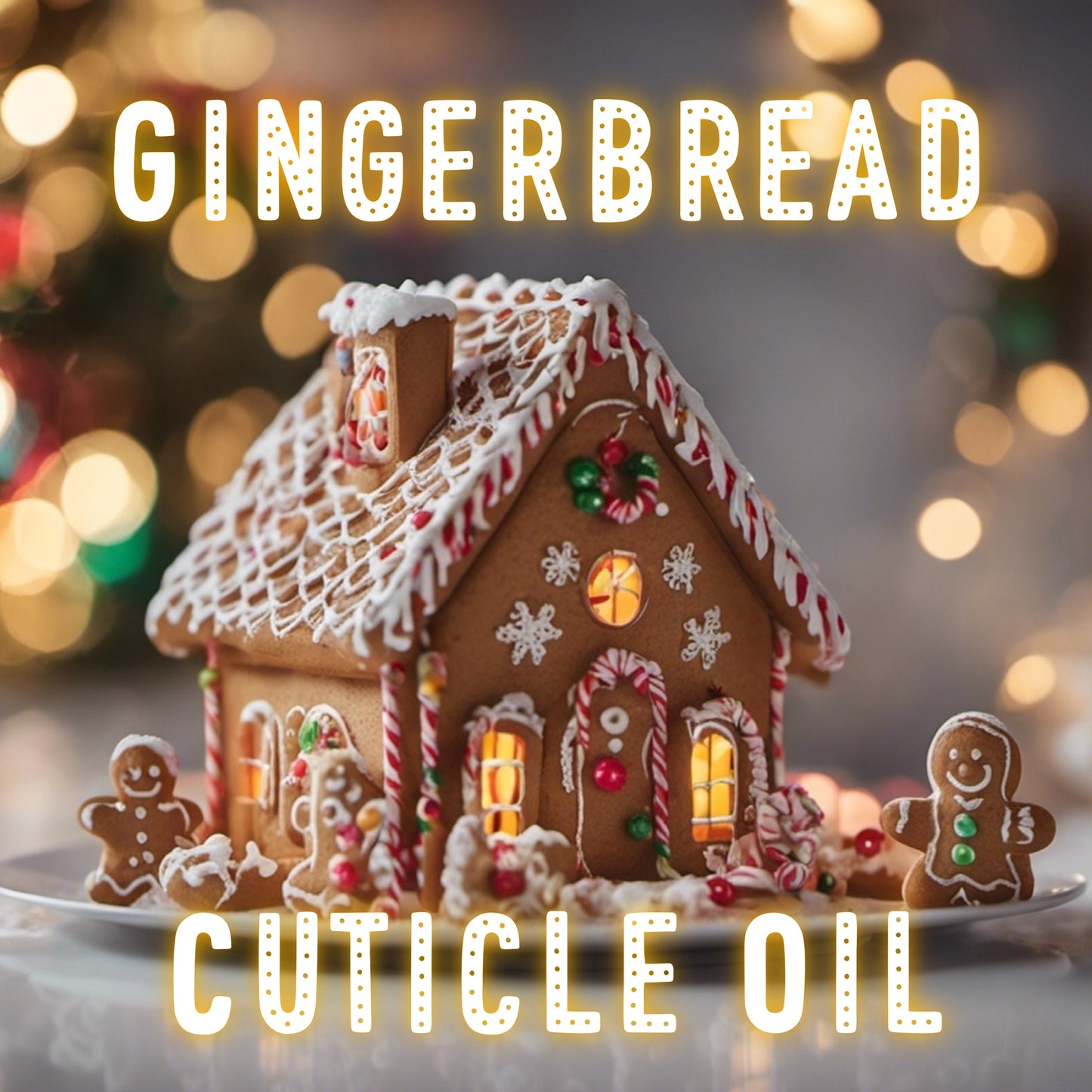 Winter Holiday Cuticle Oil- Gingerbread