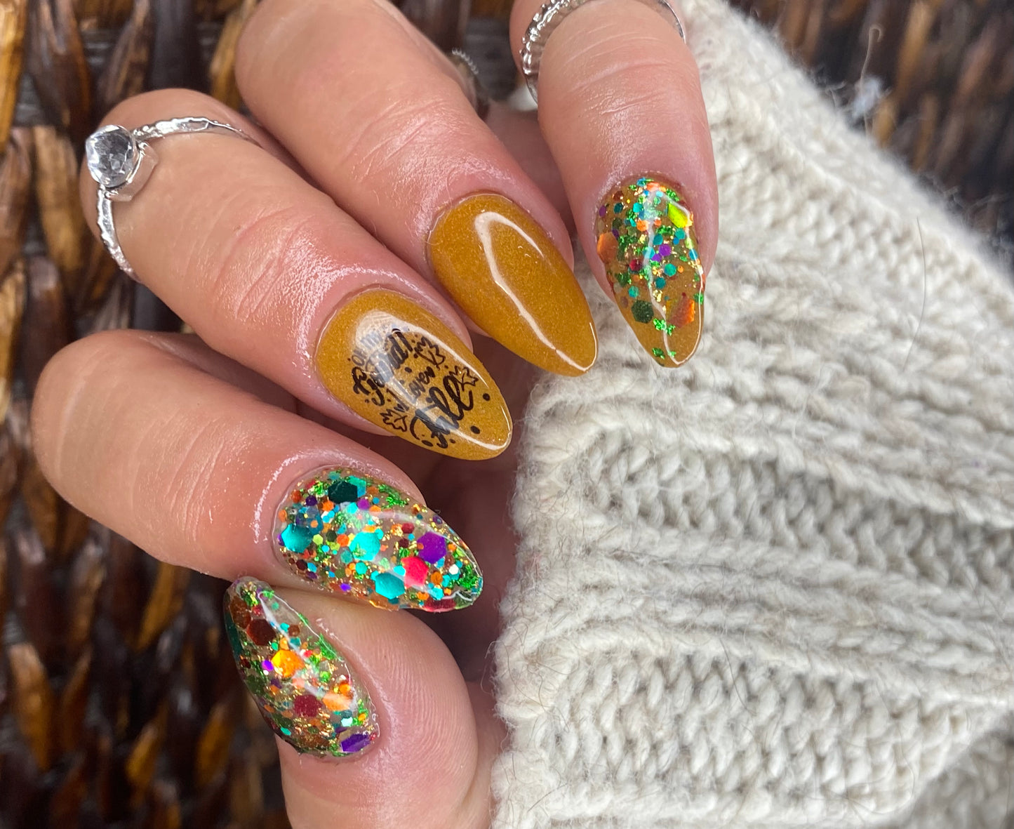 Oh Gourd I Love Fall- Decals For Nails