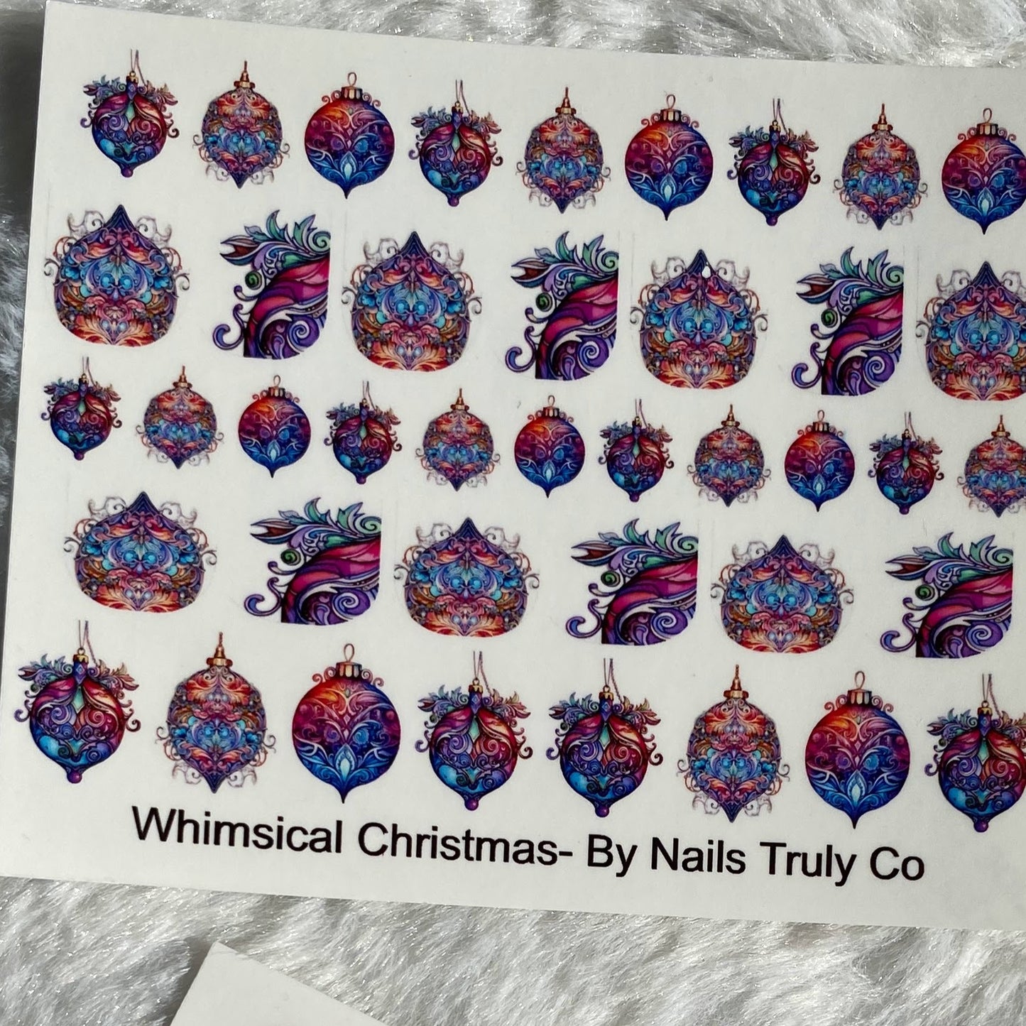 Christmas Nail Art - Whimsical Christmas