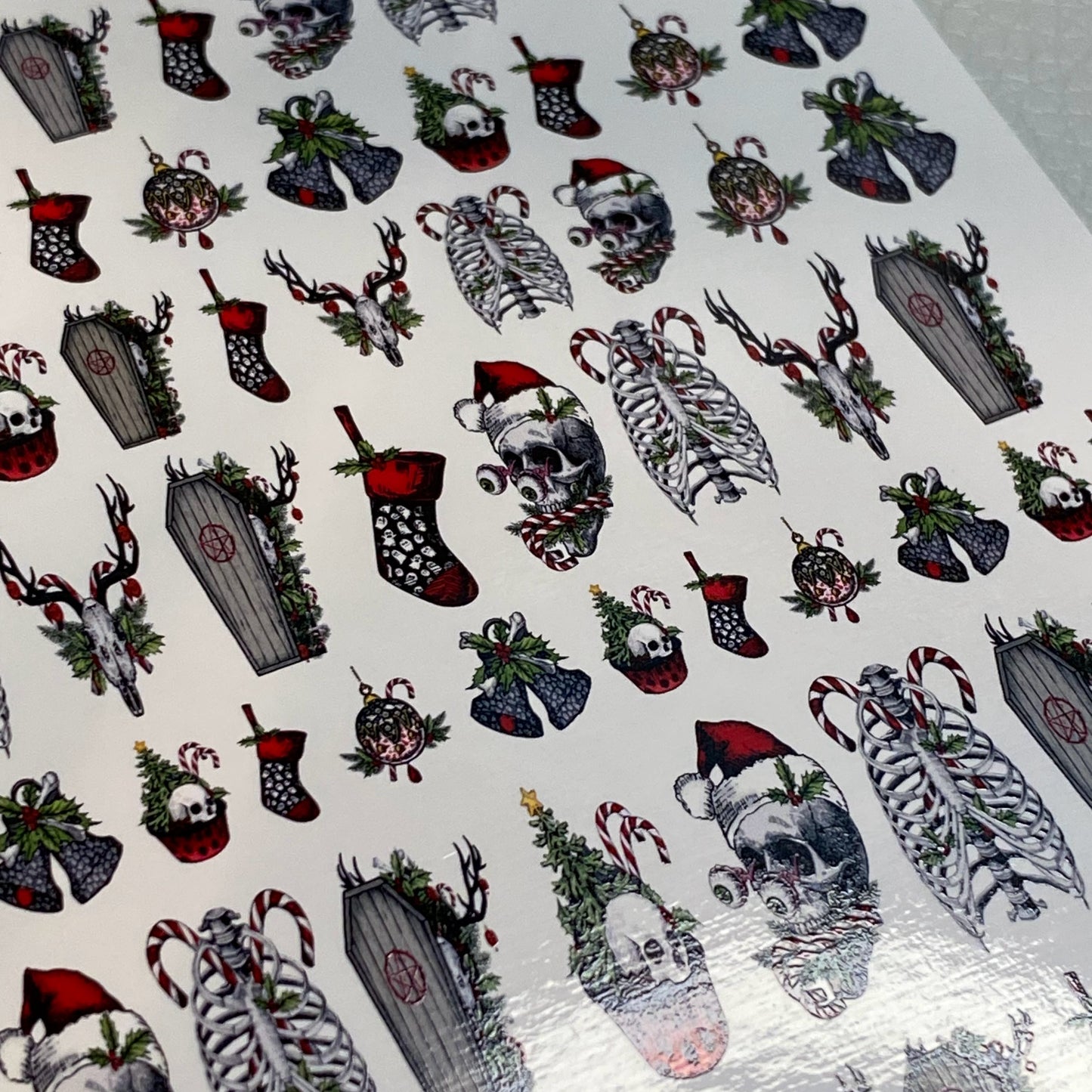 Have A Very Merry Emo Christmas - Decals For Nails