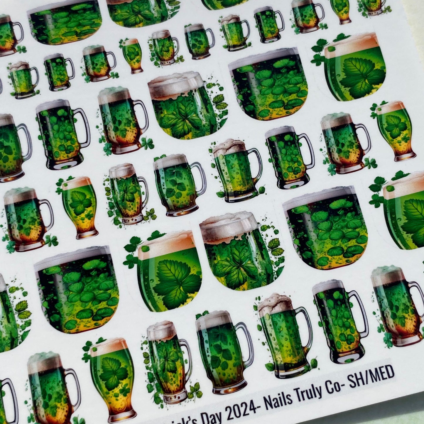 St. Patrick's Day Decals For Nails- Sláinte