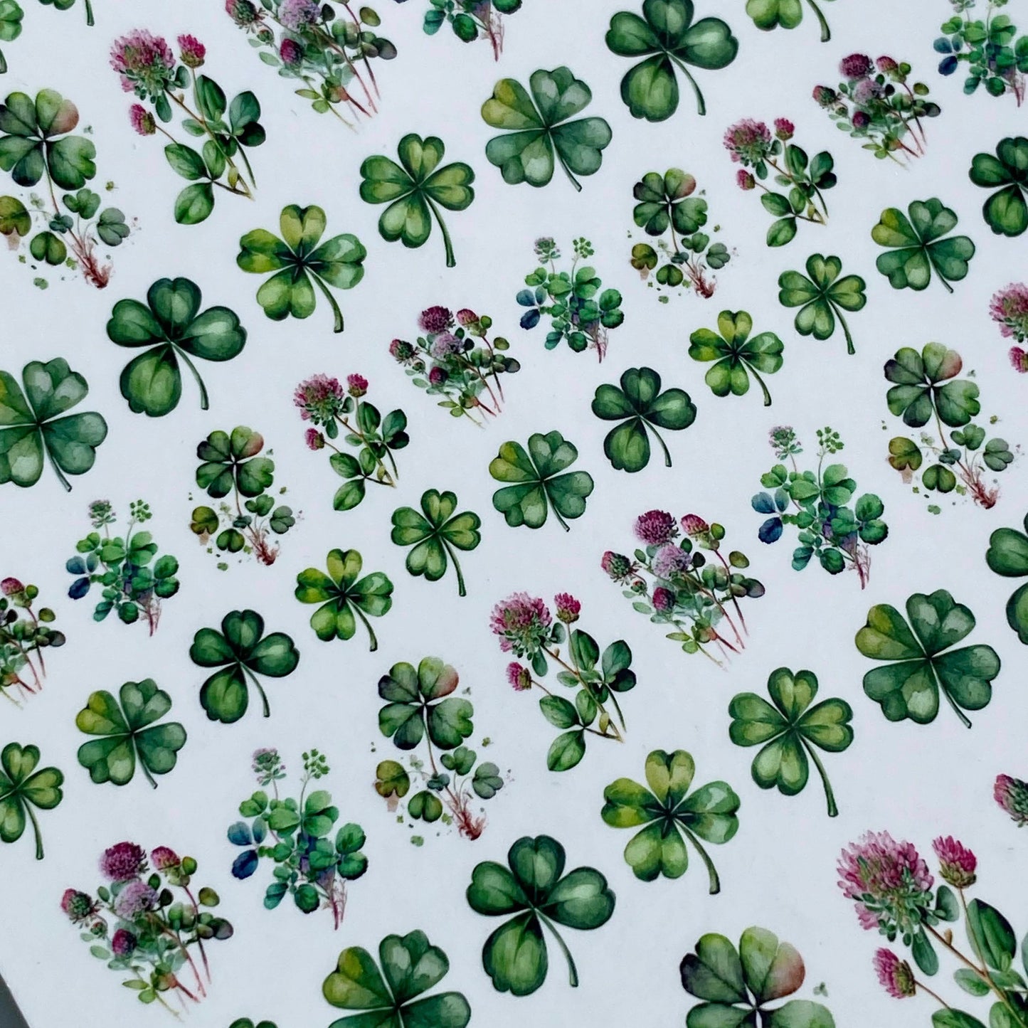 St. Patrick's Day Nail Art - An Irish Garden