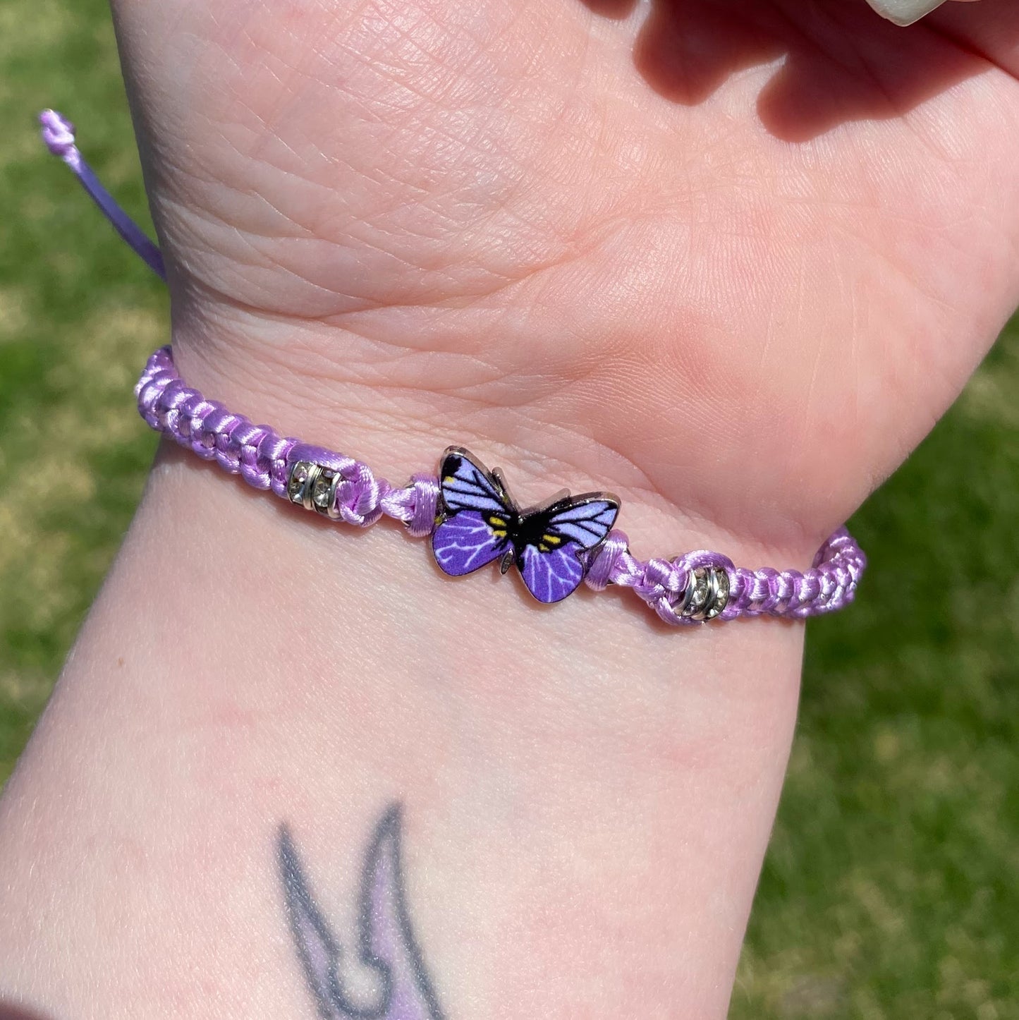 Summer Butterfly Friendship Bracelet