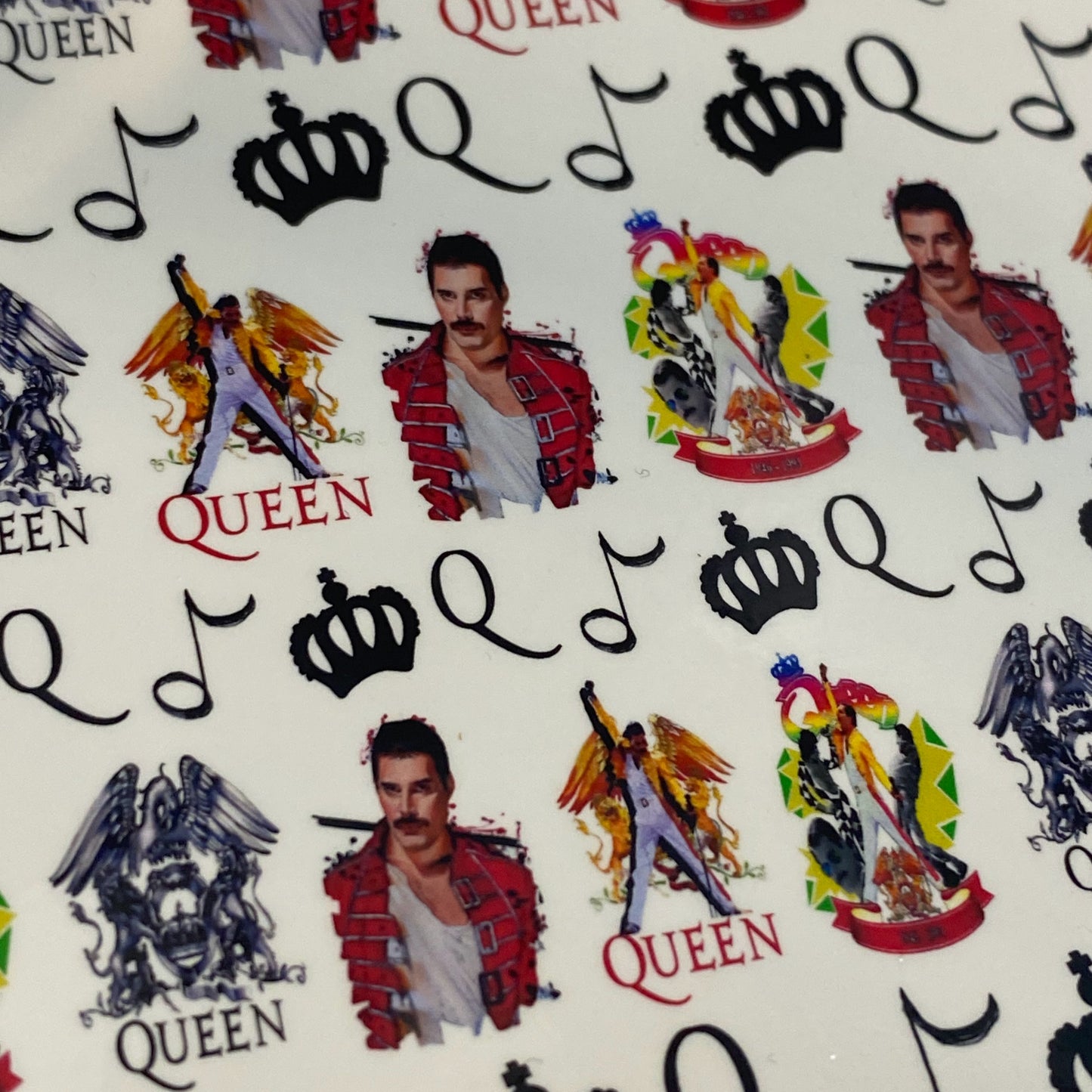 Queen Nail Art - We Will Rock You!