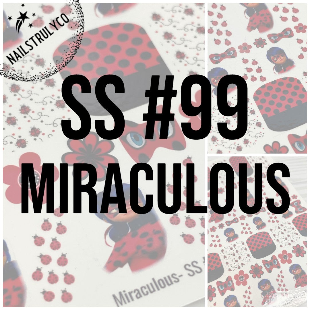 Easy Nail Art At Home - Miraculous- SS #99