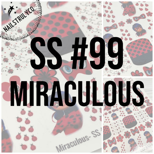 Easy Nail Art At Home - Miraculous- SS #99
