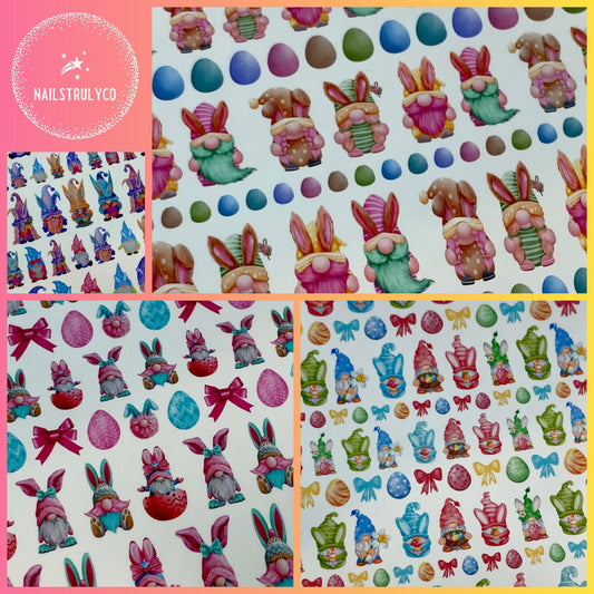 Easter Gnomes Bundle - 5 Standard Sheets