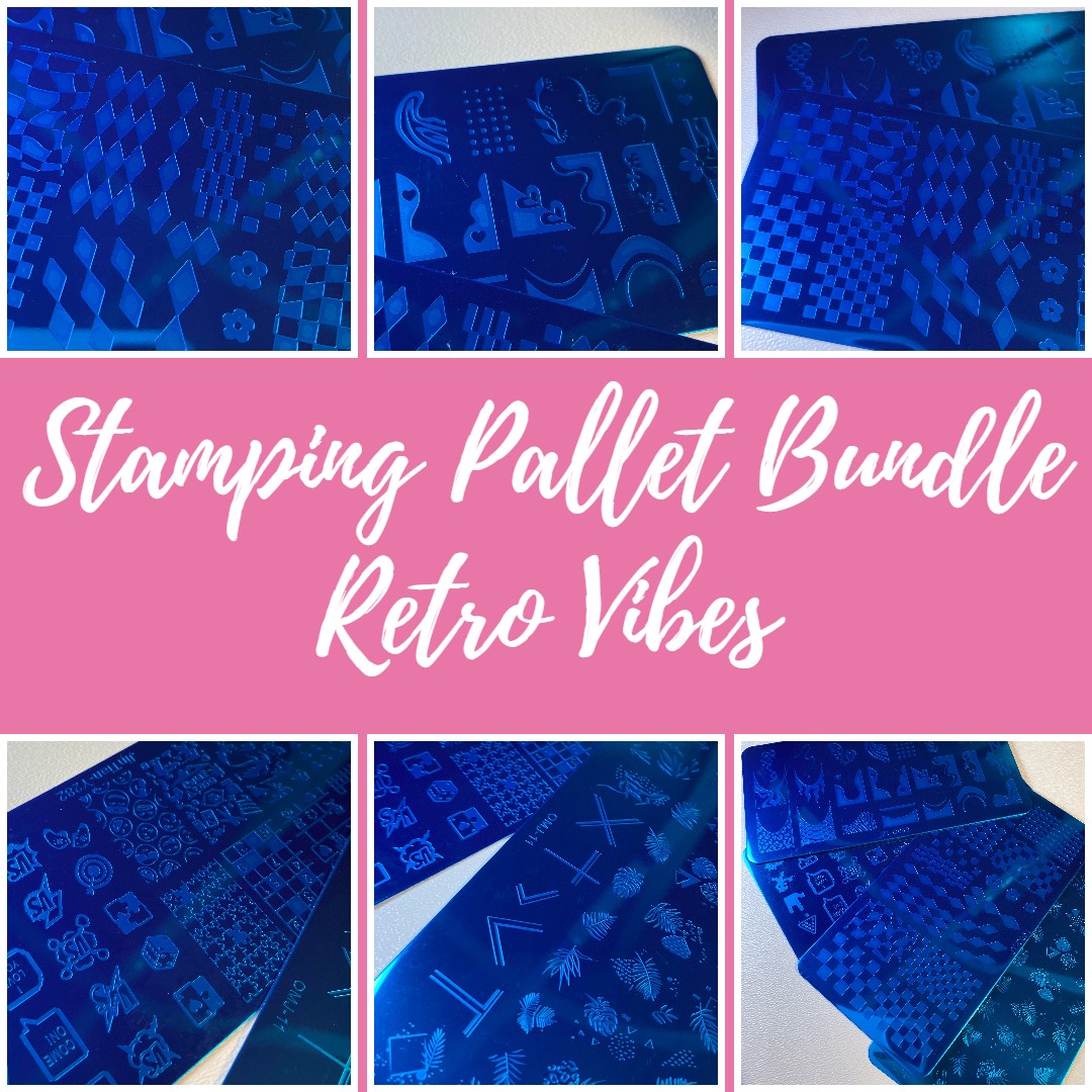 Nail Art Stamping Bundle- Retro Vibes