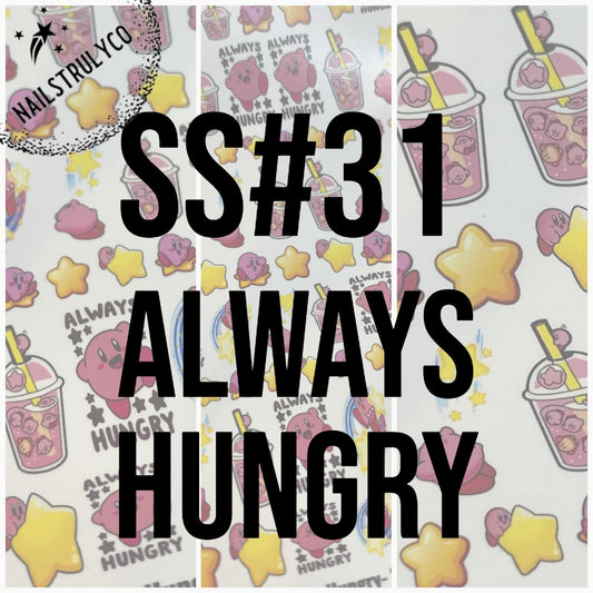 Easy Nail Art At Home - Always Hungry- SS#31