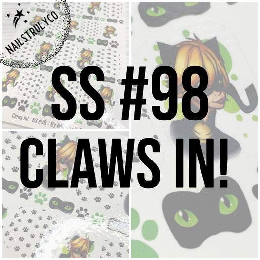 Easy Nail Art At Home - Claws in! - SS #98