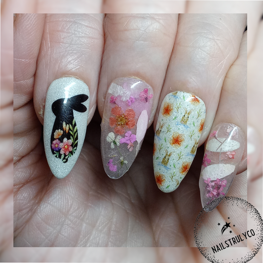 Folk Art Easter - Nail Art Mani Sheet