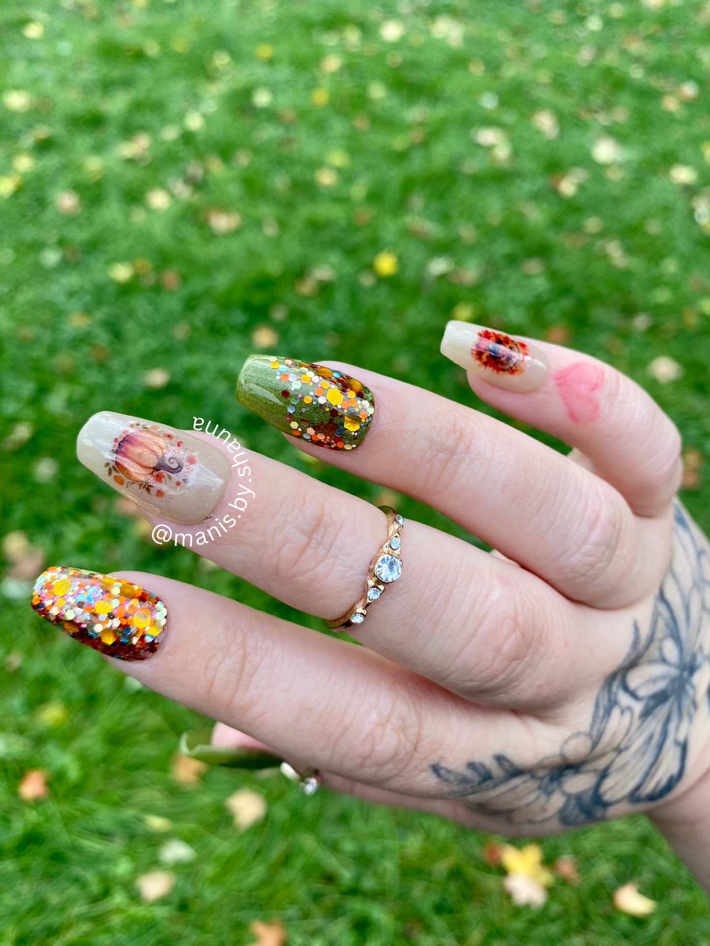 Happy Thanksgiving- Decals For Nails