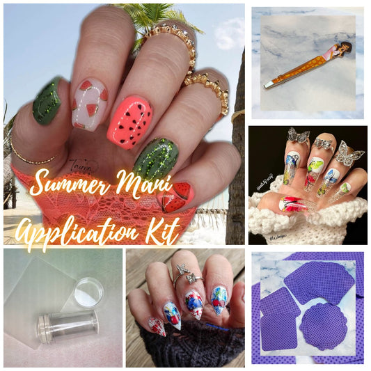 Summer Nails - Decal Application Kit