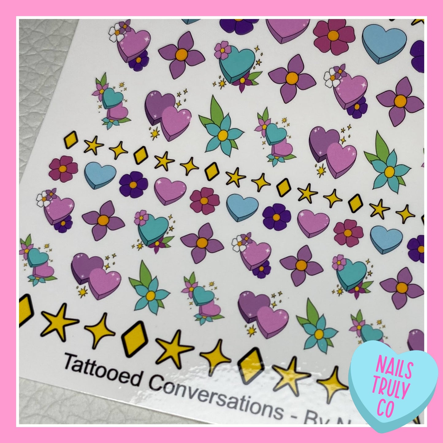 Conversation Hearts- Tattooed Conversations