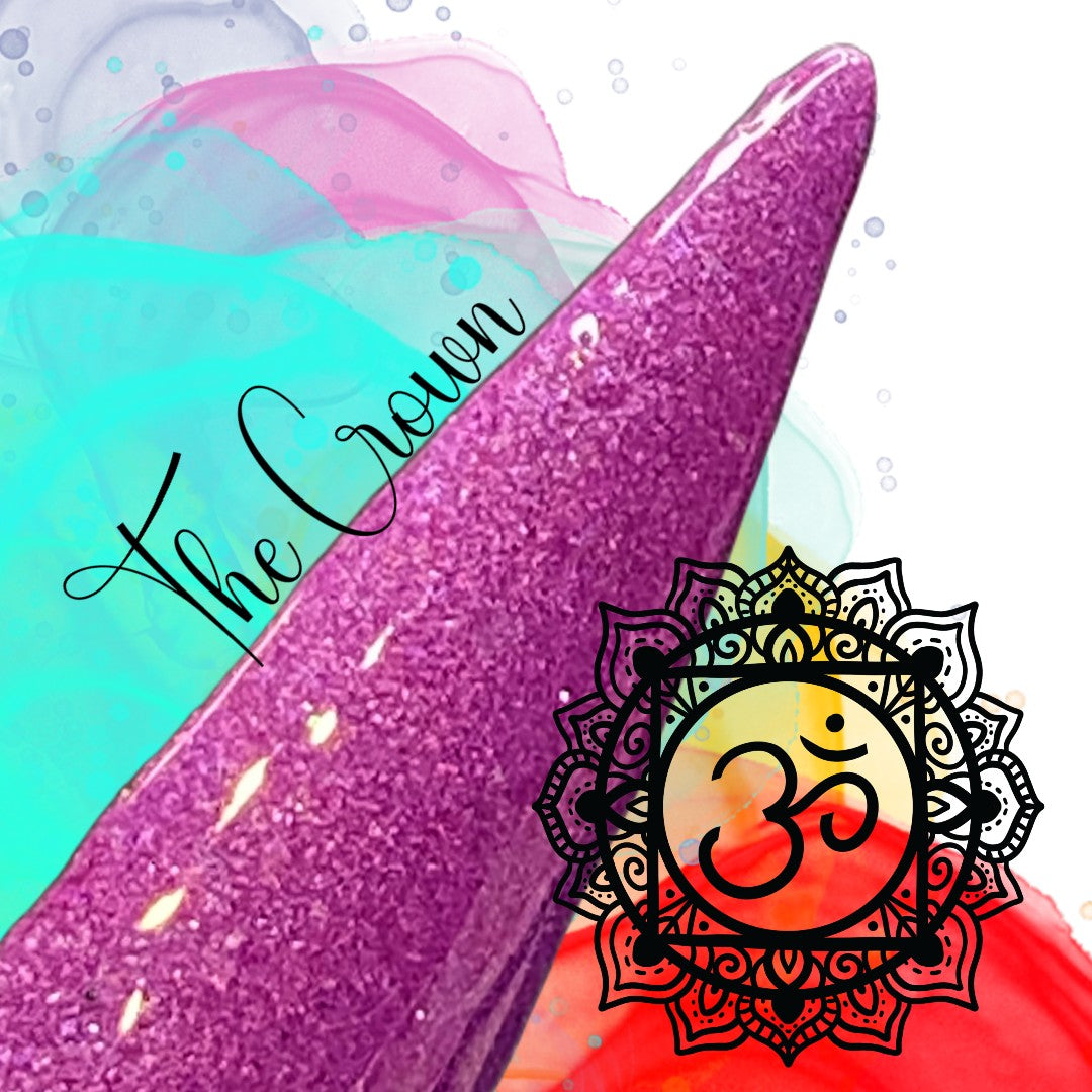 Acrylic Dip Powder For Nails- Chakra Collection- The Crown