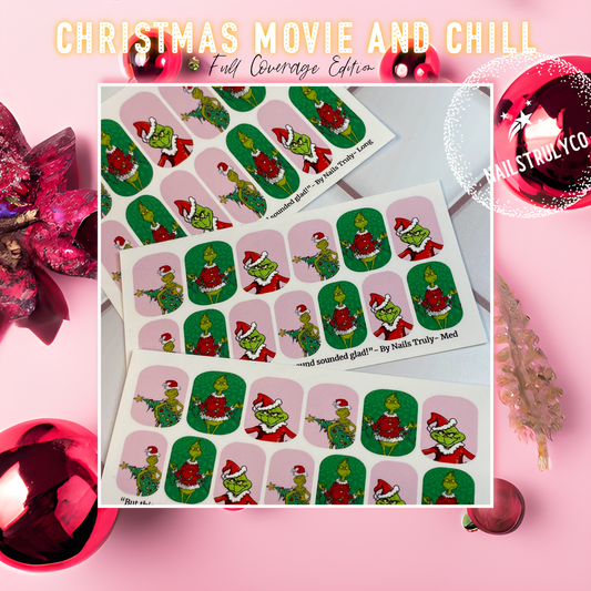 Decals For Nails- But this sound wasn’t sad! Why, this sound sounded glad!- The Grinch (1966)