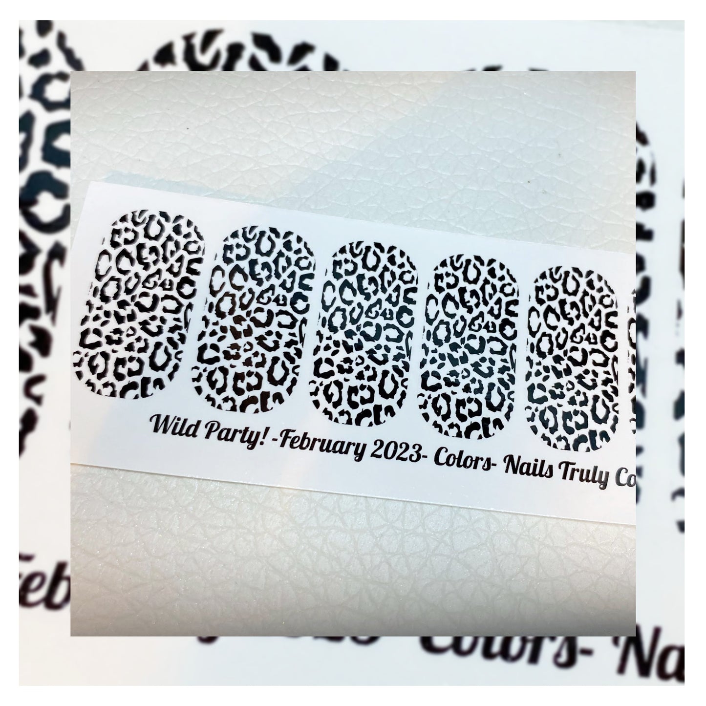Wild Party! -  Full Coverage- Decals For Nails