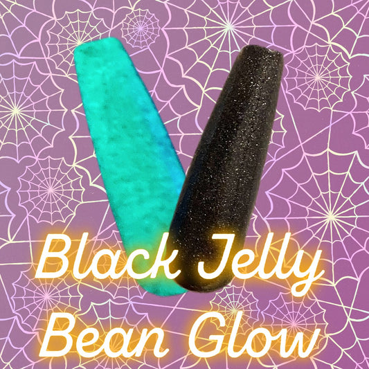 Black Jelly Bean Glow