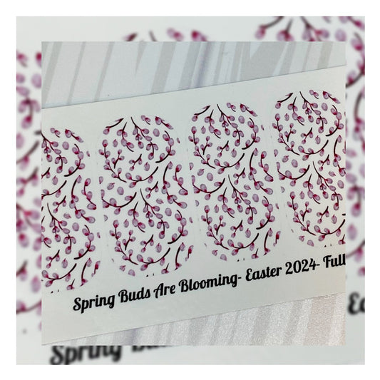 Spring Buds Are Blooming - Full Coverage Nail Wraps