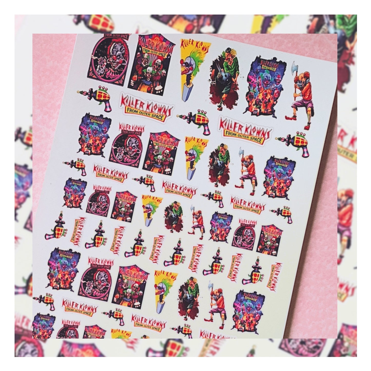 Nail Art- Killer Klowns From Outer Space -  Let's take a break!