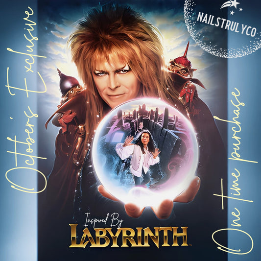 Labyrinth - Nail Art At Home Bundle - October 2024 Bundle-  One Time Purchase