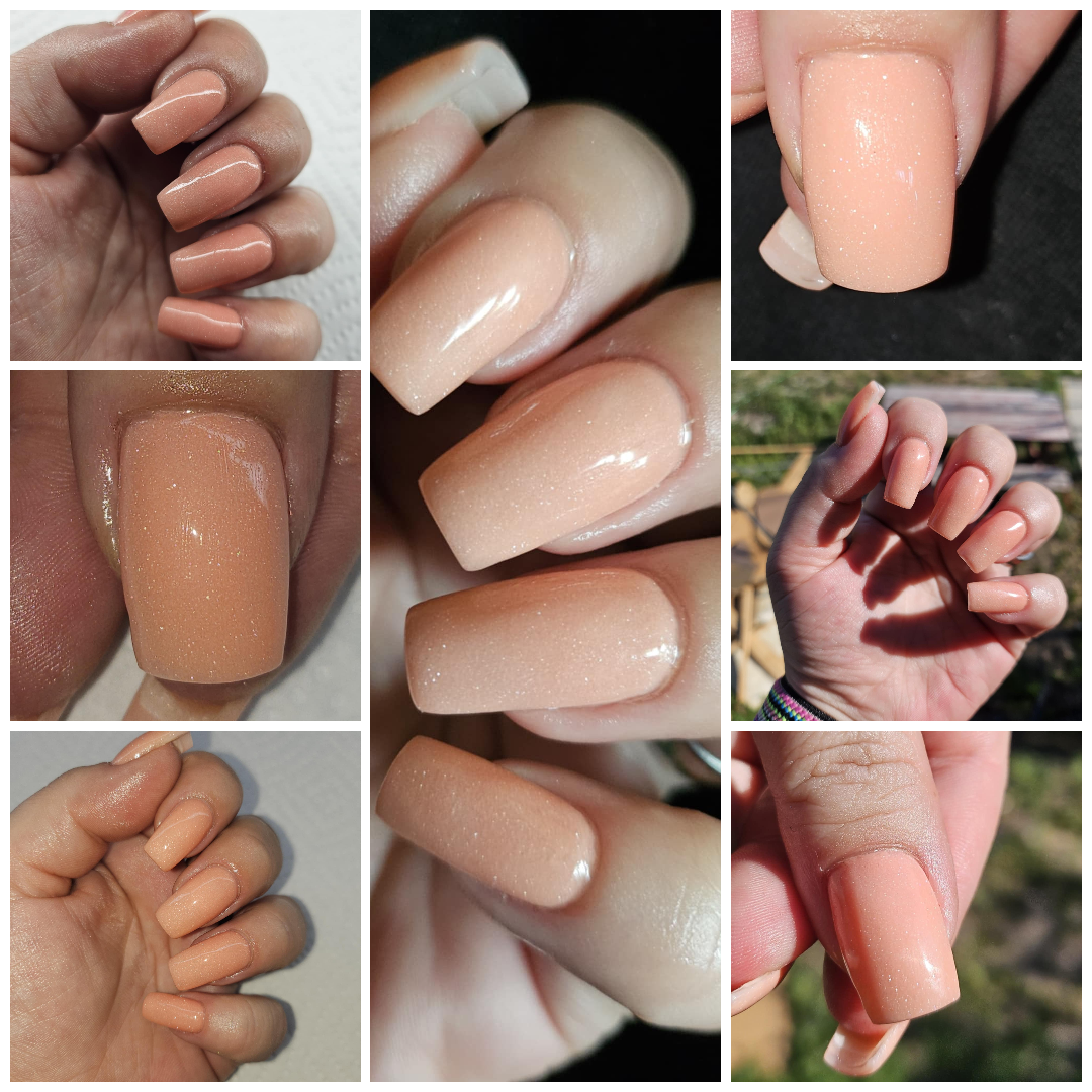 Dip Powder Nails | Summer Nails | Nails Truly | Orange Cream