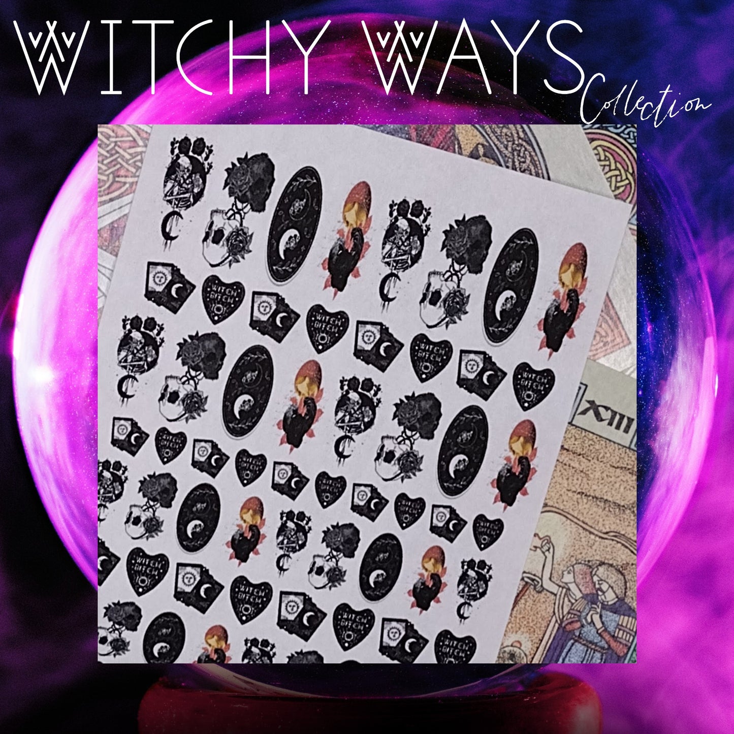 Witchy Nail Art - Witch Bitch