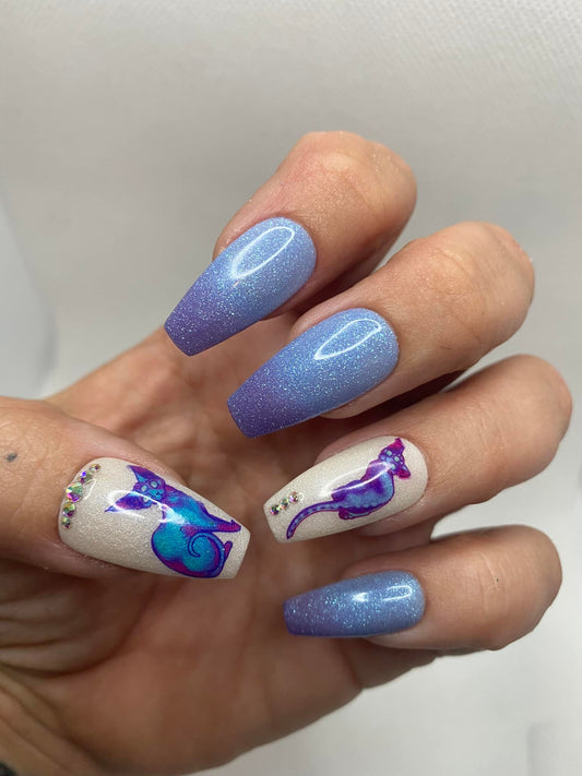 Meooow, Hippy Trippy, Nail Art Decals