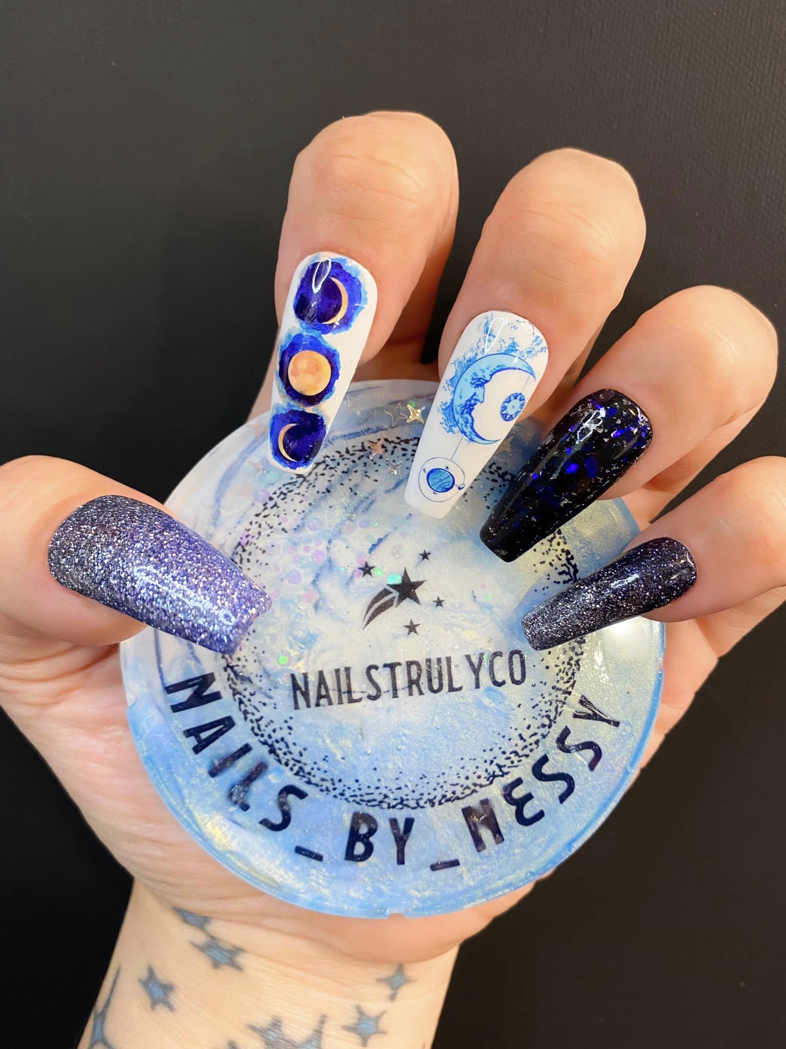 Celestial Nail Art: 27+ Stunning Designs for Your Next Manicure