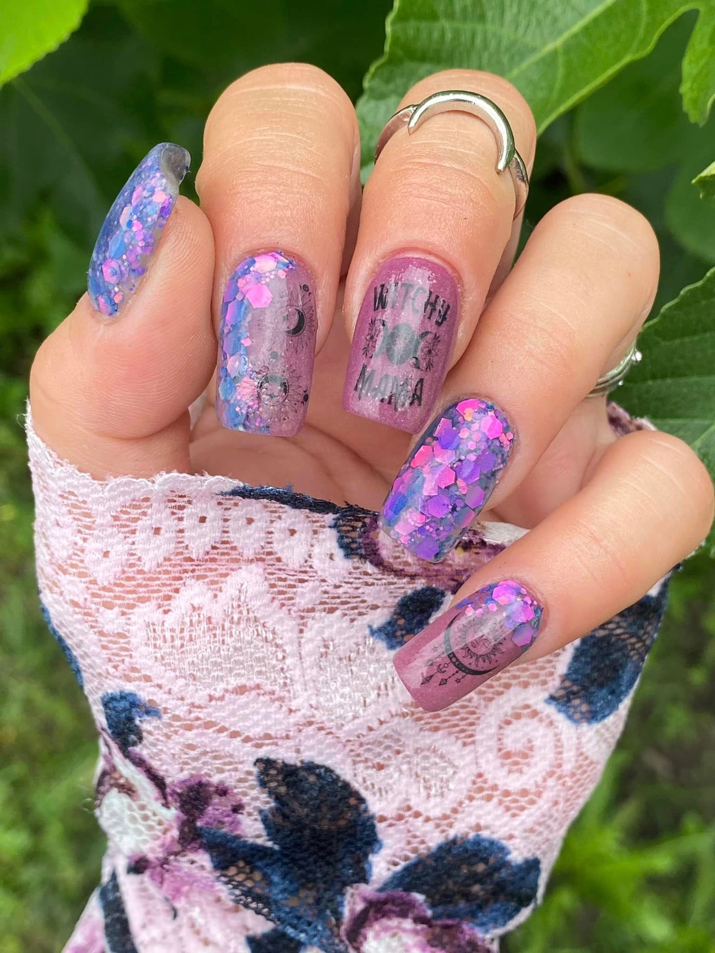 Mother's Day Nail Art - Witchy Mama