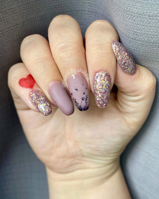 Wildflowers And Butterflies- Decals For Nails