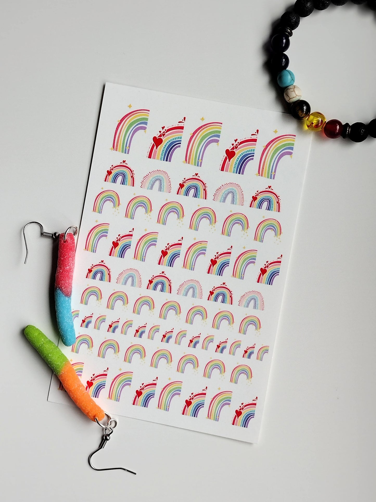 Pride Month- Nail Art- Rainbow Pride