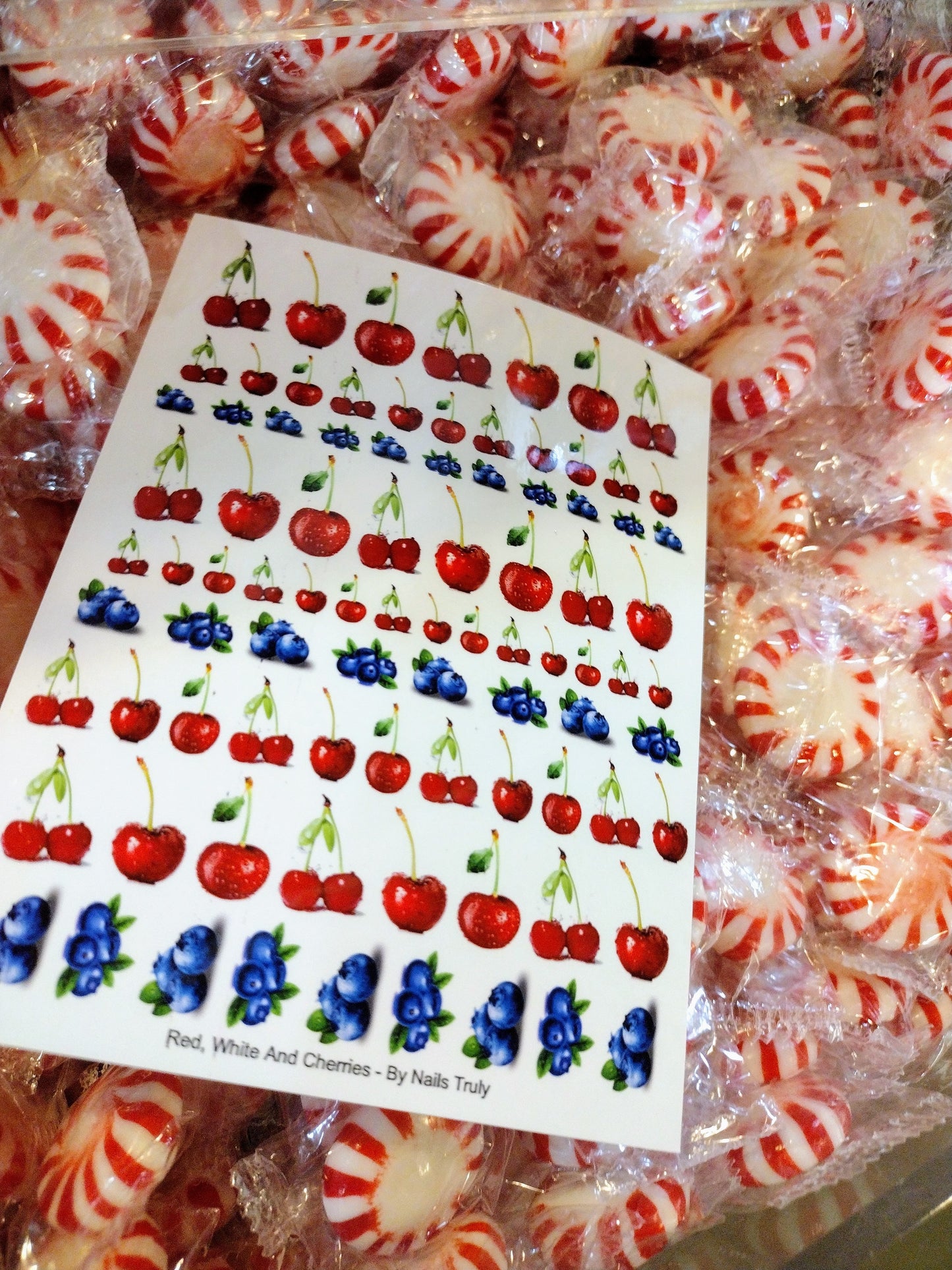 Red, White And Cherries - A Fruity Patriotic Mix Of Berries  - Kendra