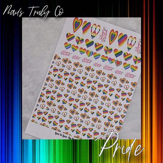 Pride Month- Nail Art- Love Is Love