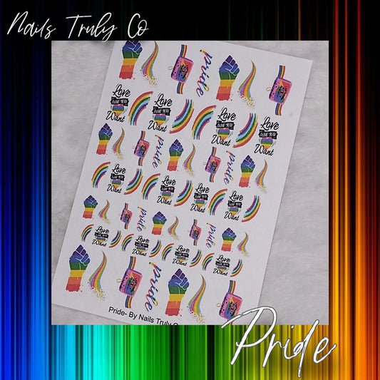 Pride Month- Nail Art- Pride