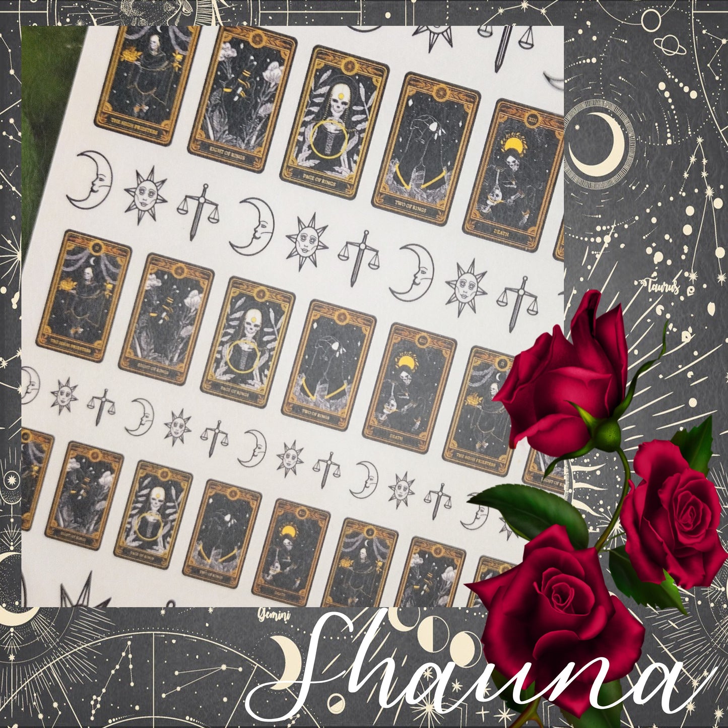 Tarot Cards Nail Art- Shauna