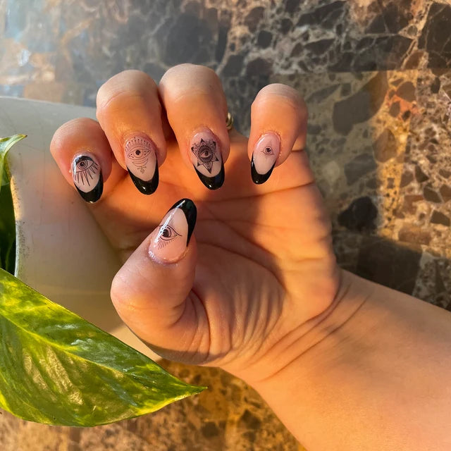Witchy Nail Art Decals - I See Everything