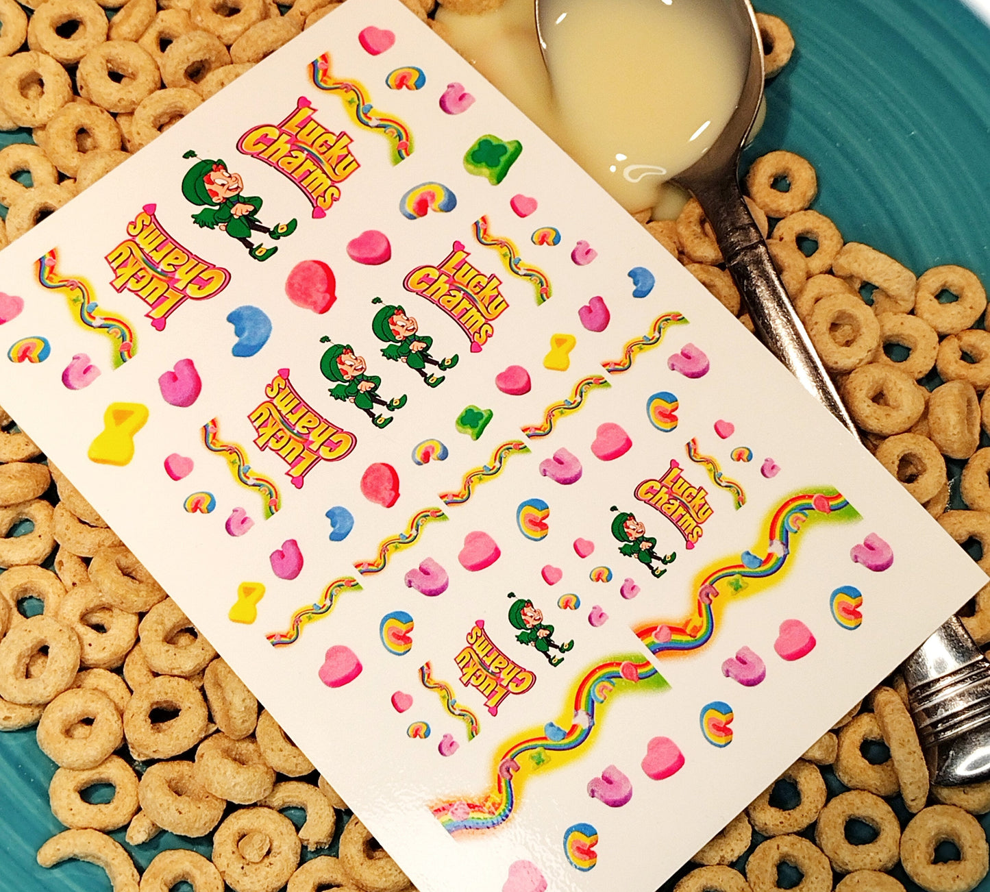 Lucky Charms- Nails Art Decals
